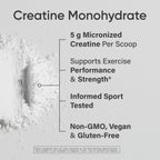 Sports Research Creatine Monohydrate Powder 5 g Micronized

