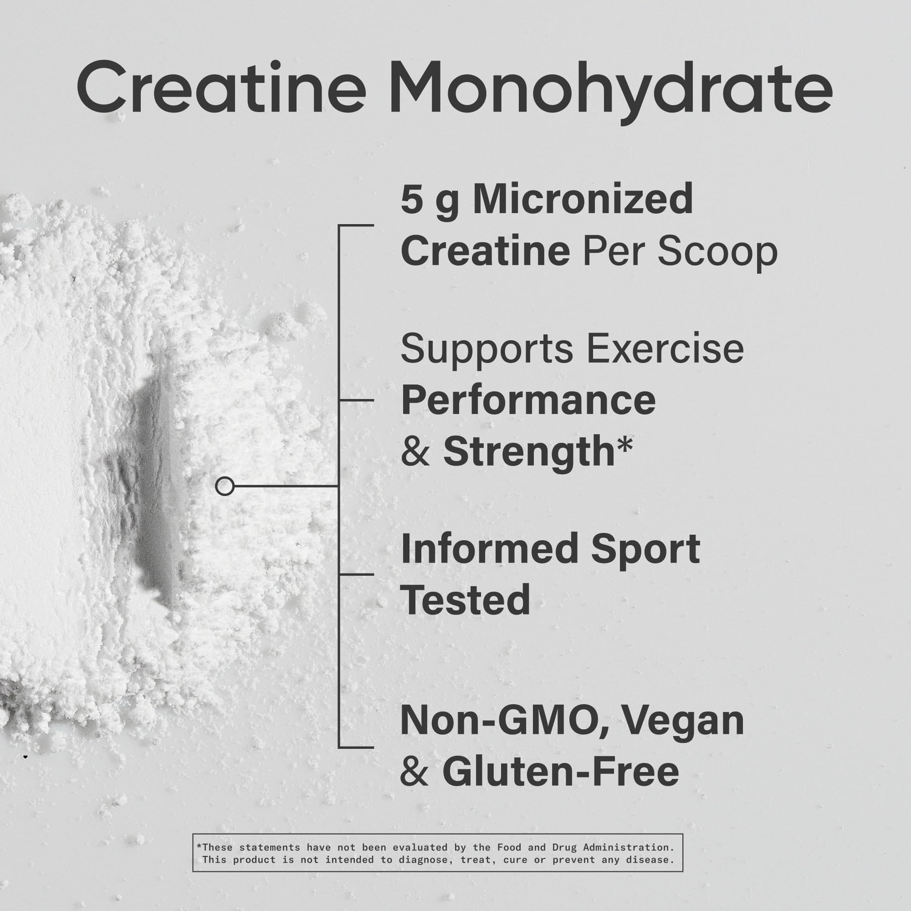 Sports Research Creatine Monohydrate Powder 5 g Micronized

