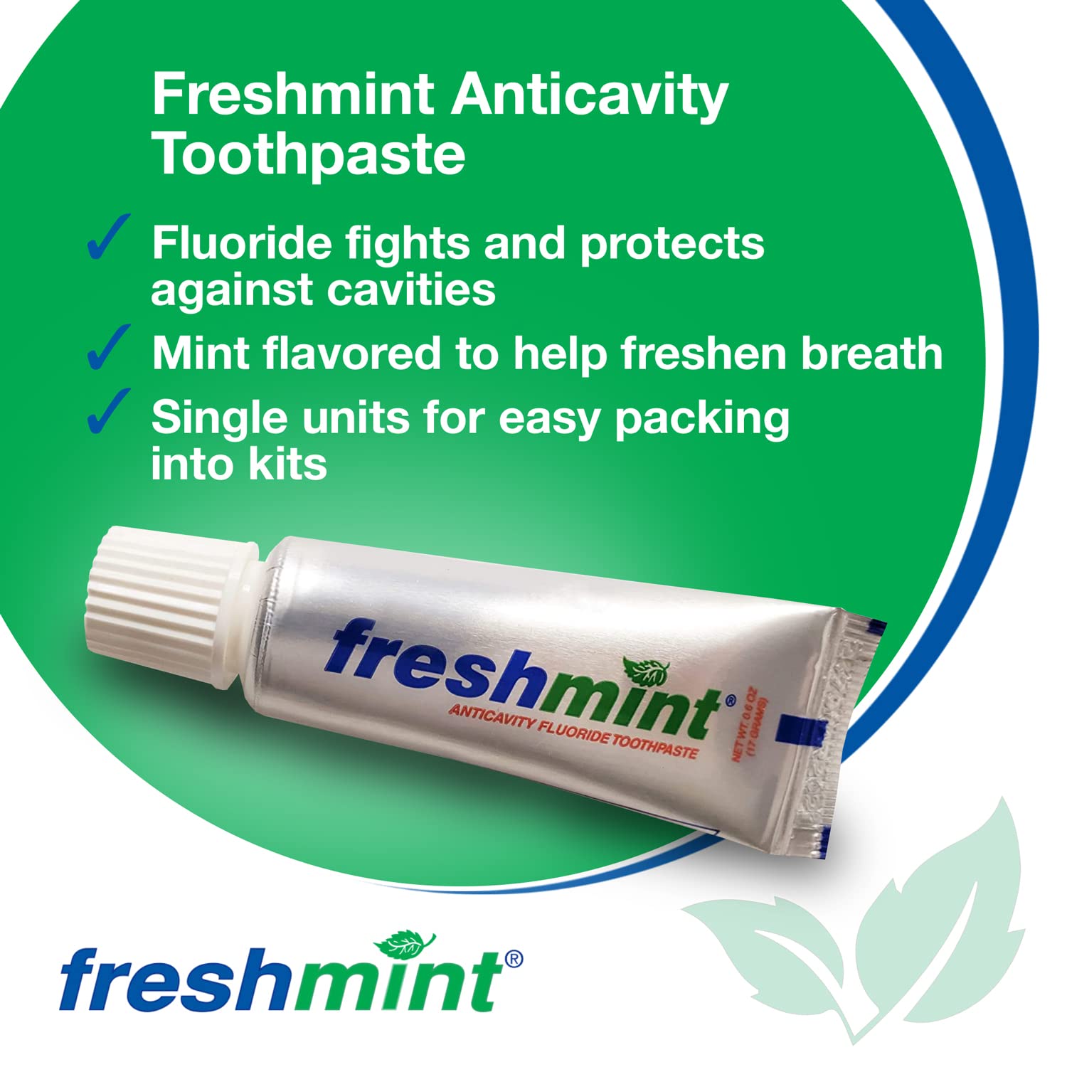 FRESHMINT Anticavity Toothpaste - Vegan Gluten Free

