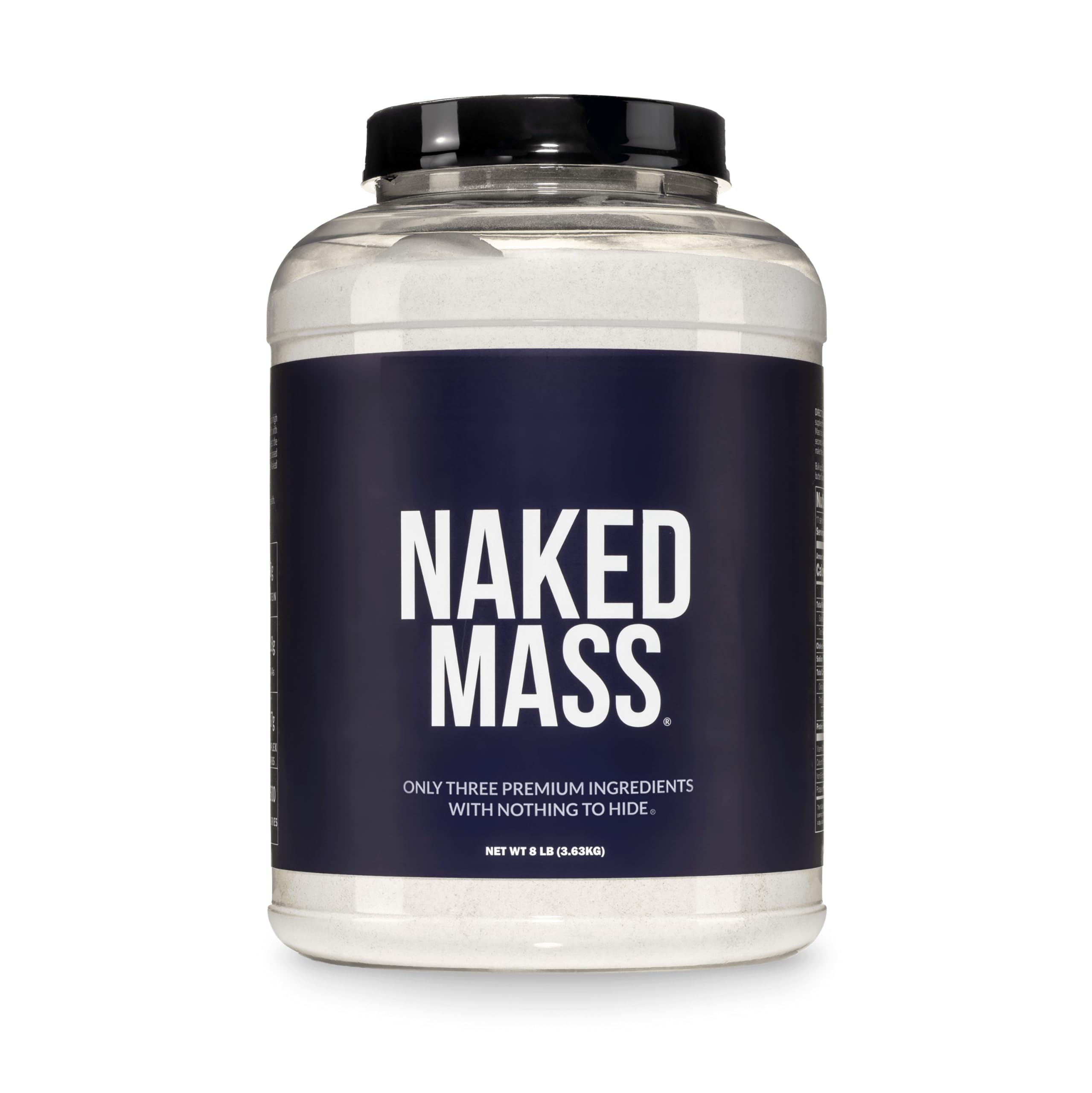 Naked Mass Gainer - All Natural Weight Gainer Protein Powder