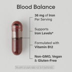 Blood Balance Iron Supplement by Sports Research

