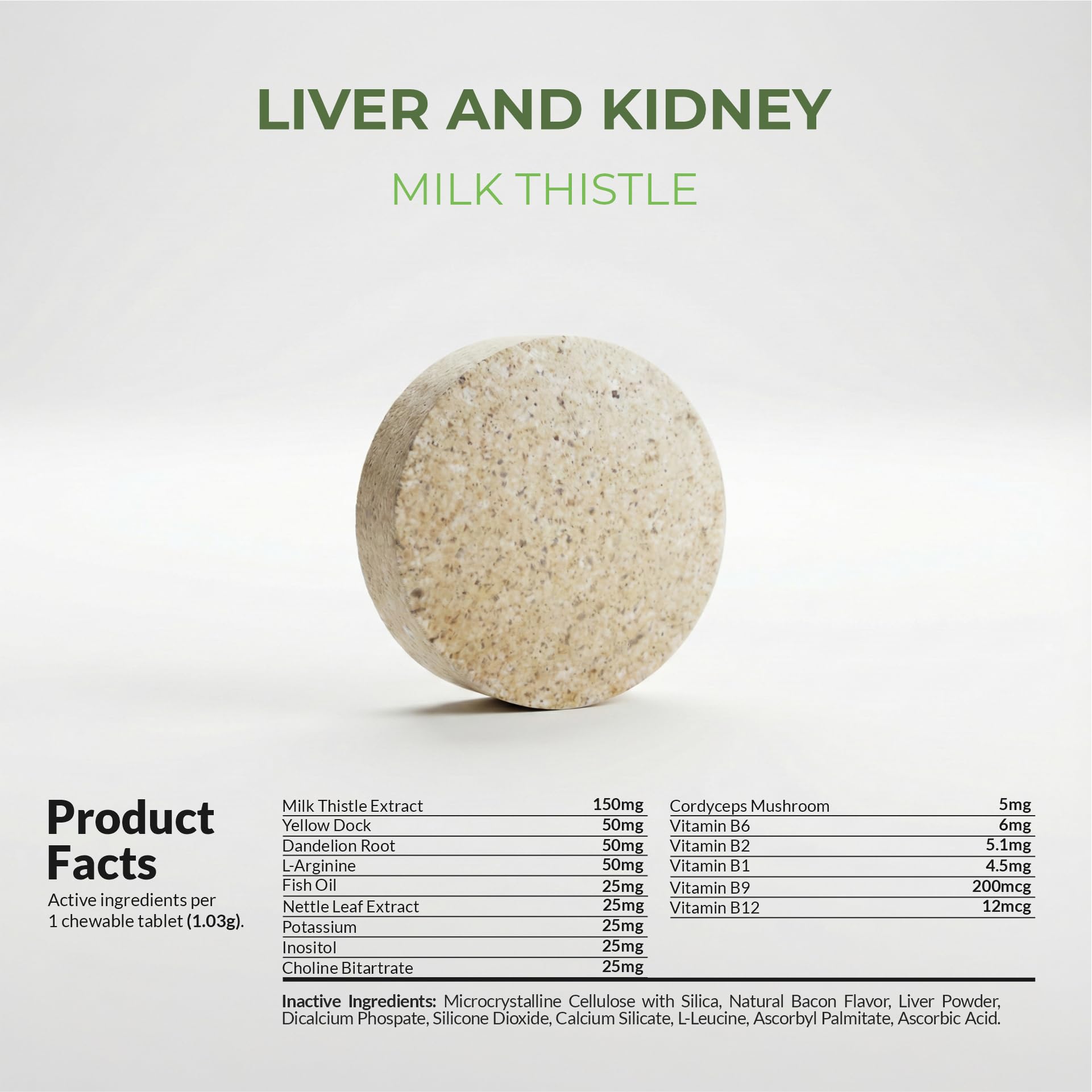 Milk Thistle Liver & Kidney Support for Pets | Coco and Luna

