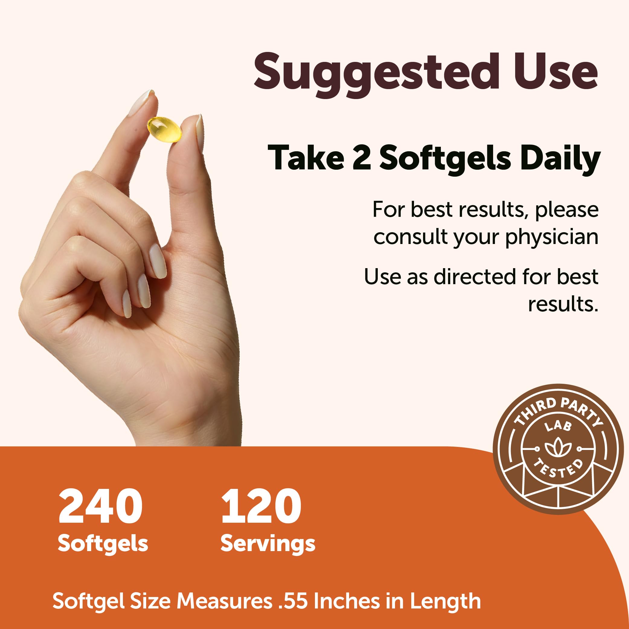 Micro Ingredients Vitamin E Softgels | Non-GMO Gluten Free

