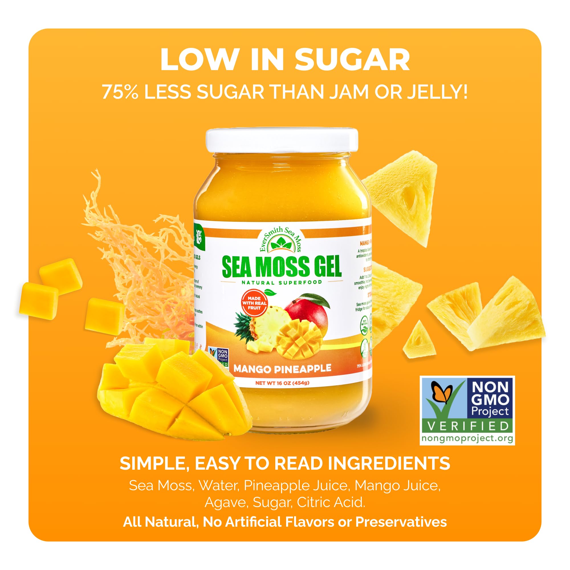 Sea Moss Gel by EverSmith Organics | USA Made

