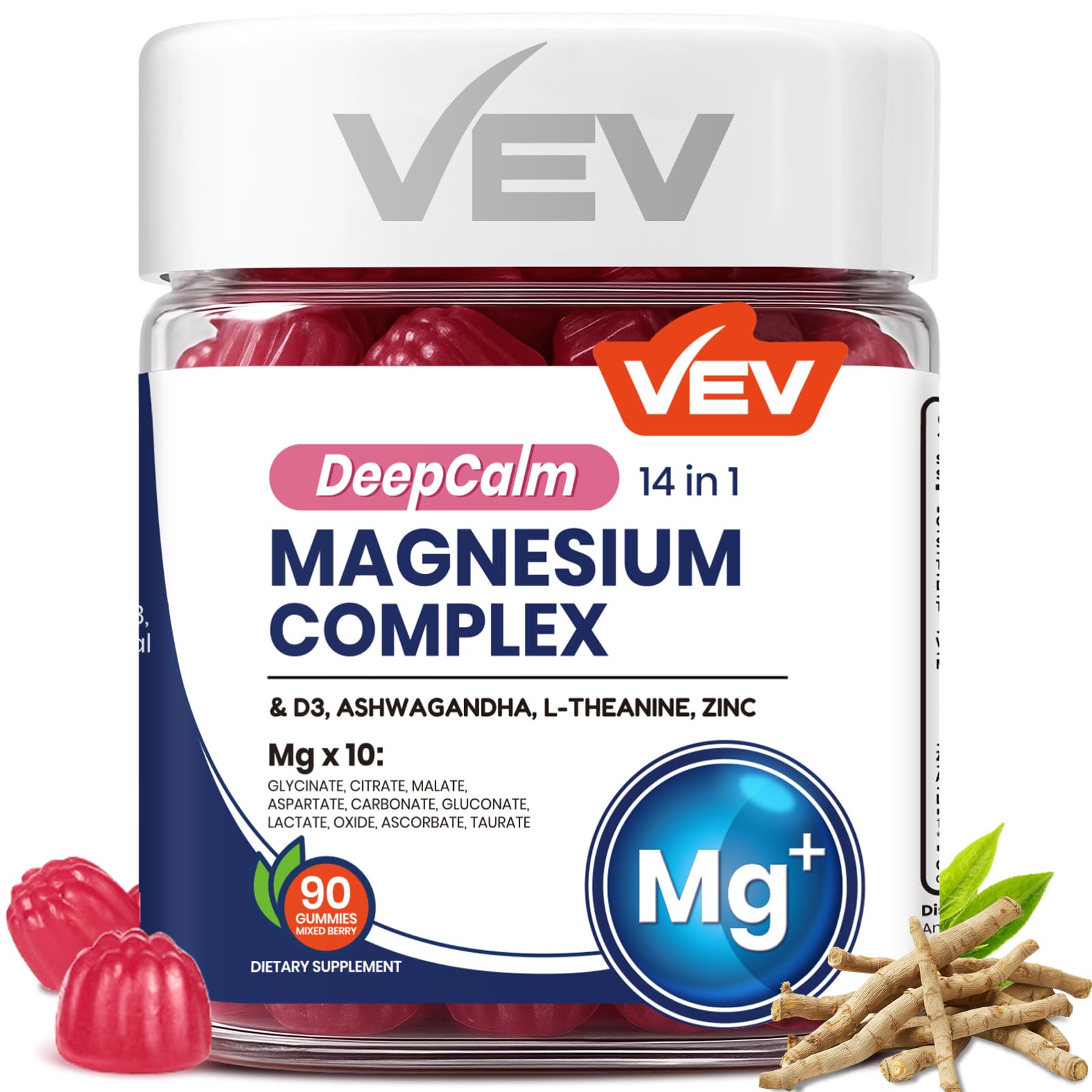 Magnesium Complex Gummies | VEV Deep Calm

