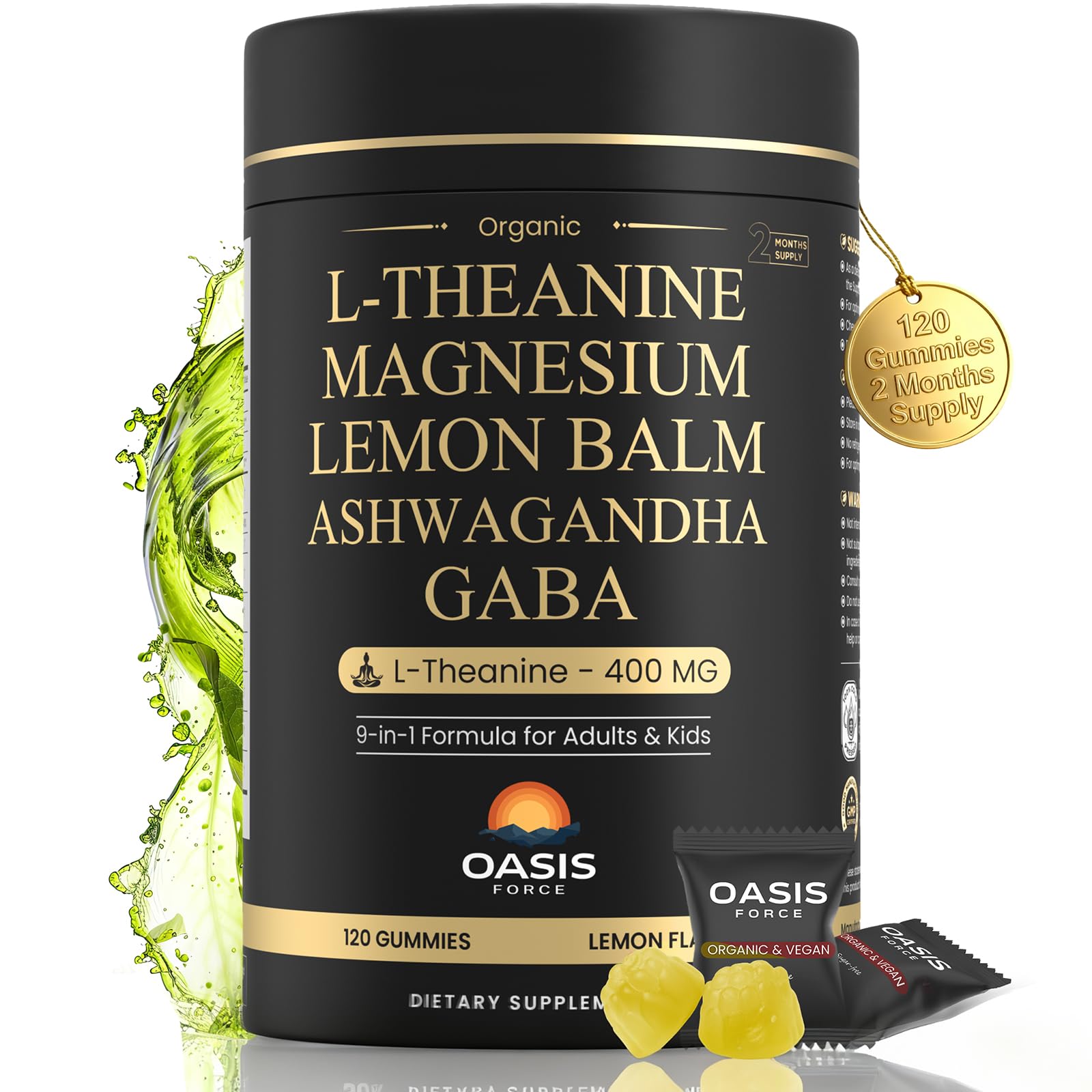 L-Theanine Gummies for Relaxation and Calm