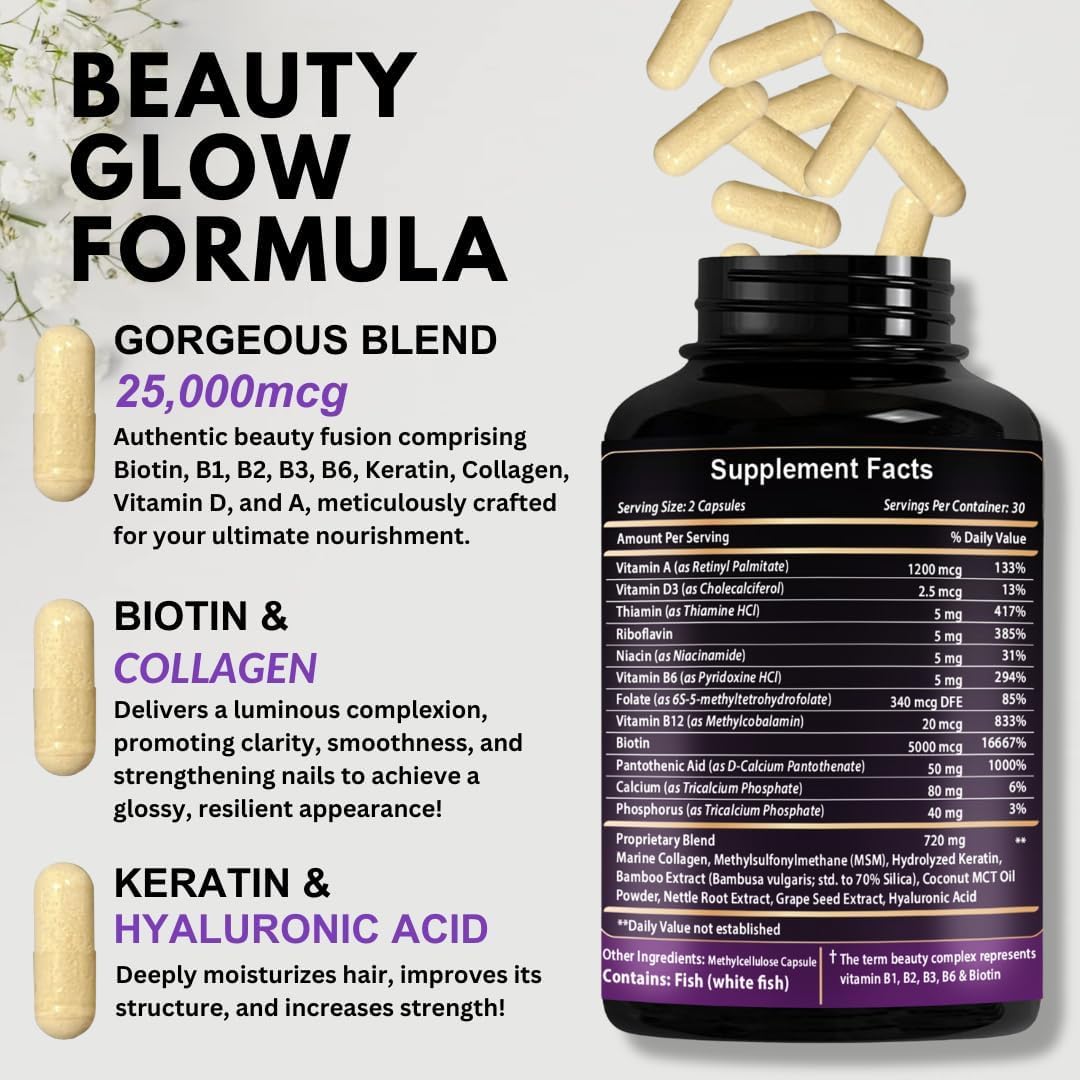 Vitboost Biotin Hair Growth Vitamins USA Made

