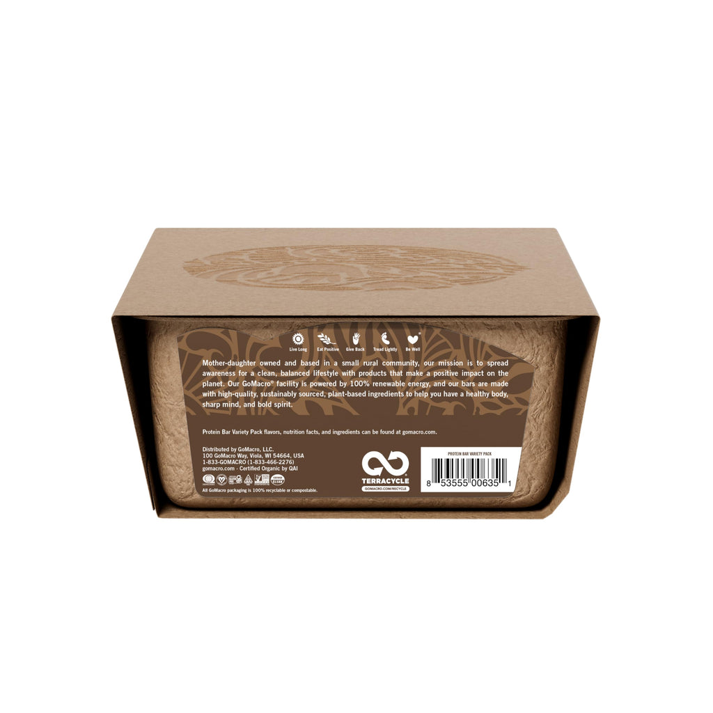 GoMacro MacroBar Organic Vegan Protein Bars | Plant Snack

