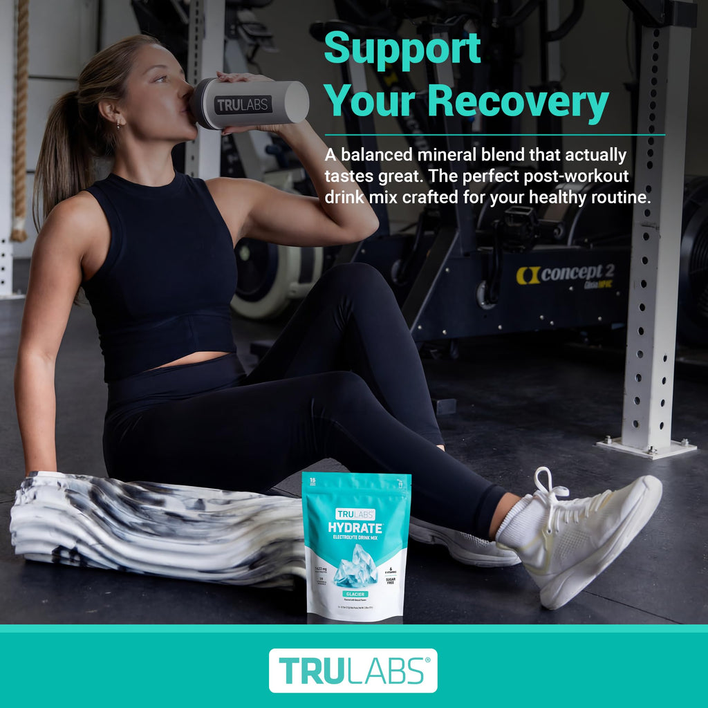 TRULABS Hydrate Electrolyte Drink Mix – Sugar-Free On-the-Go

