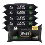 DUDE Wipes Flushable Extra-Large Wet Wipes for Sensitive Skin