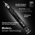 Aquasonic Black Series Electric Toothbrush | 5 Modes

