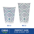 Dixie To Go Disposable Cups – Insulated & Plant-Based

