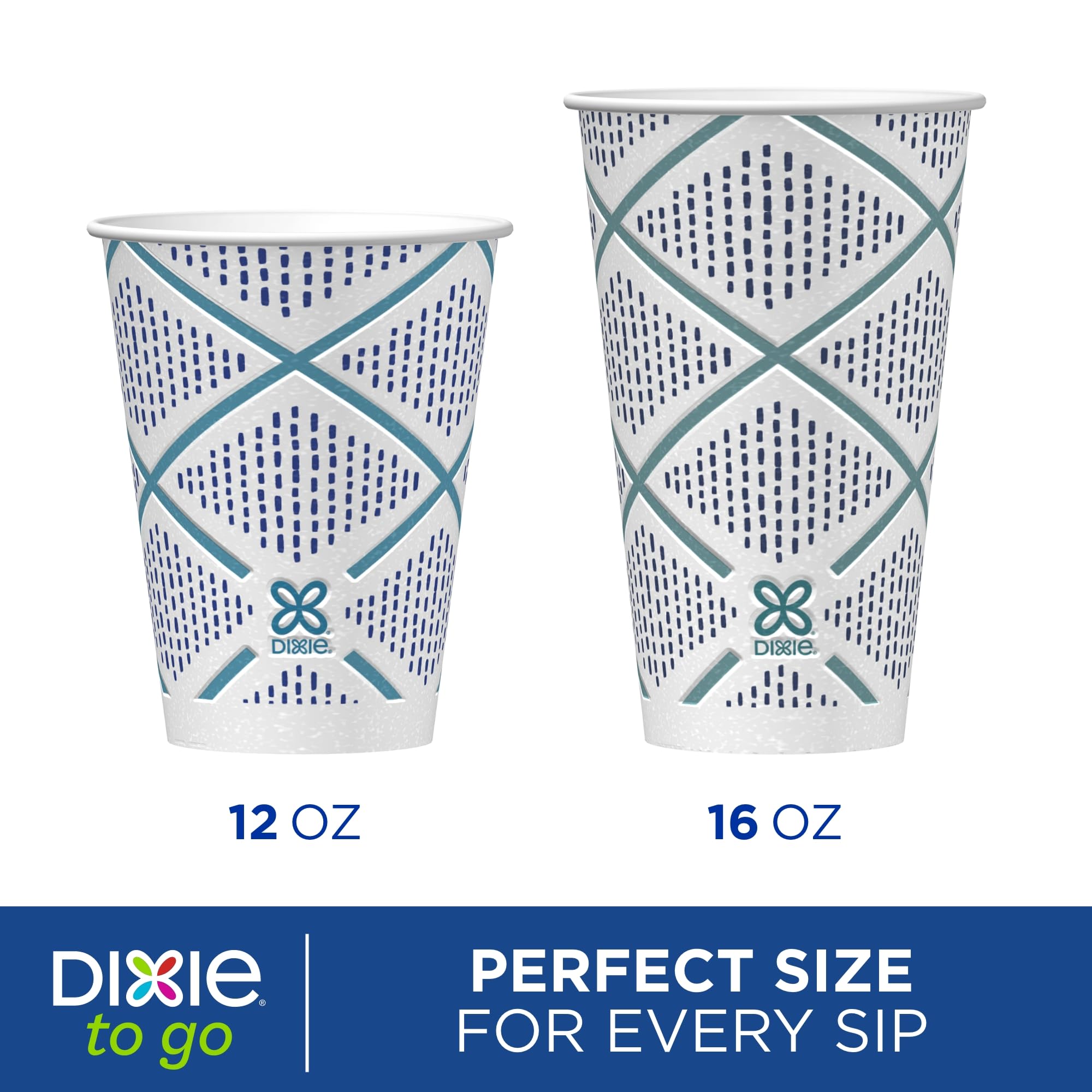 Dixie To Go Disposable Cups – Insulated & Plant-Based

