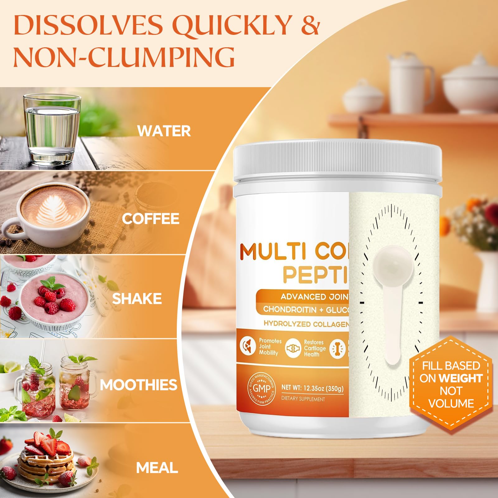 Nature Target Collagen Peptides Powder for Joints & Skin


