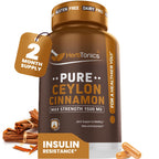 Herbtonics Pure Ceylon Cinnamon Capsules for Immune Support

