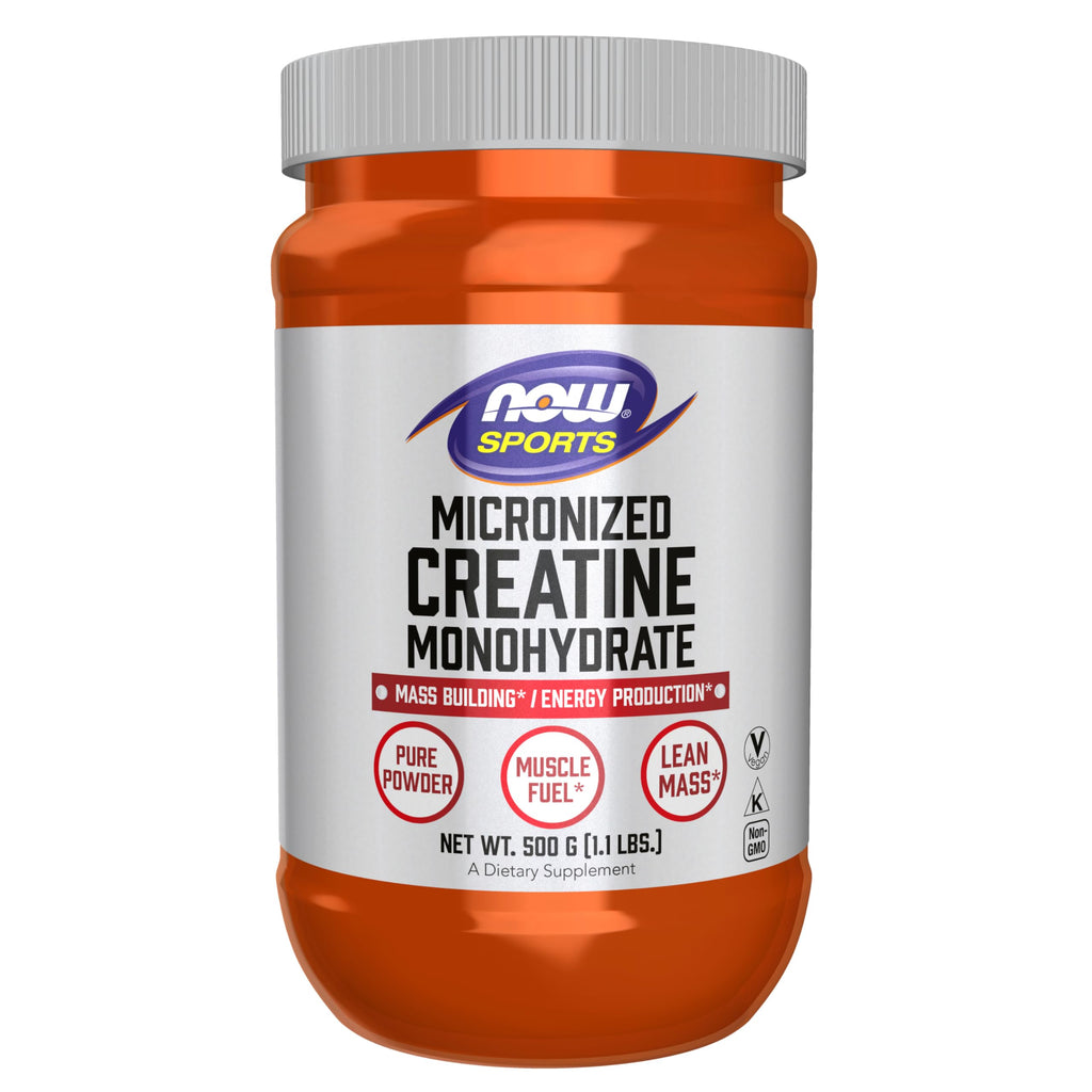 NOW Foods Micronized Creatine Monohydrate Powder

