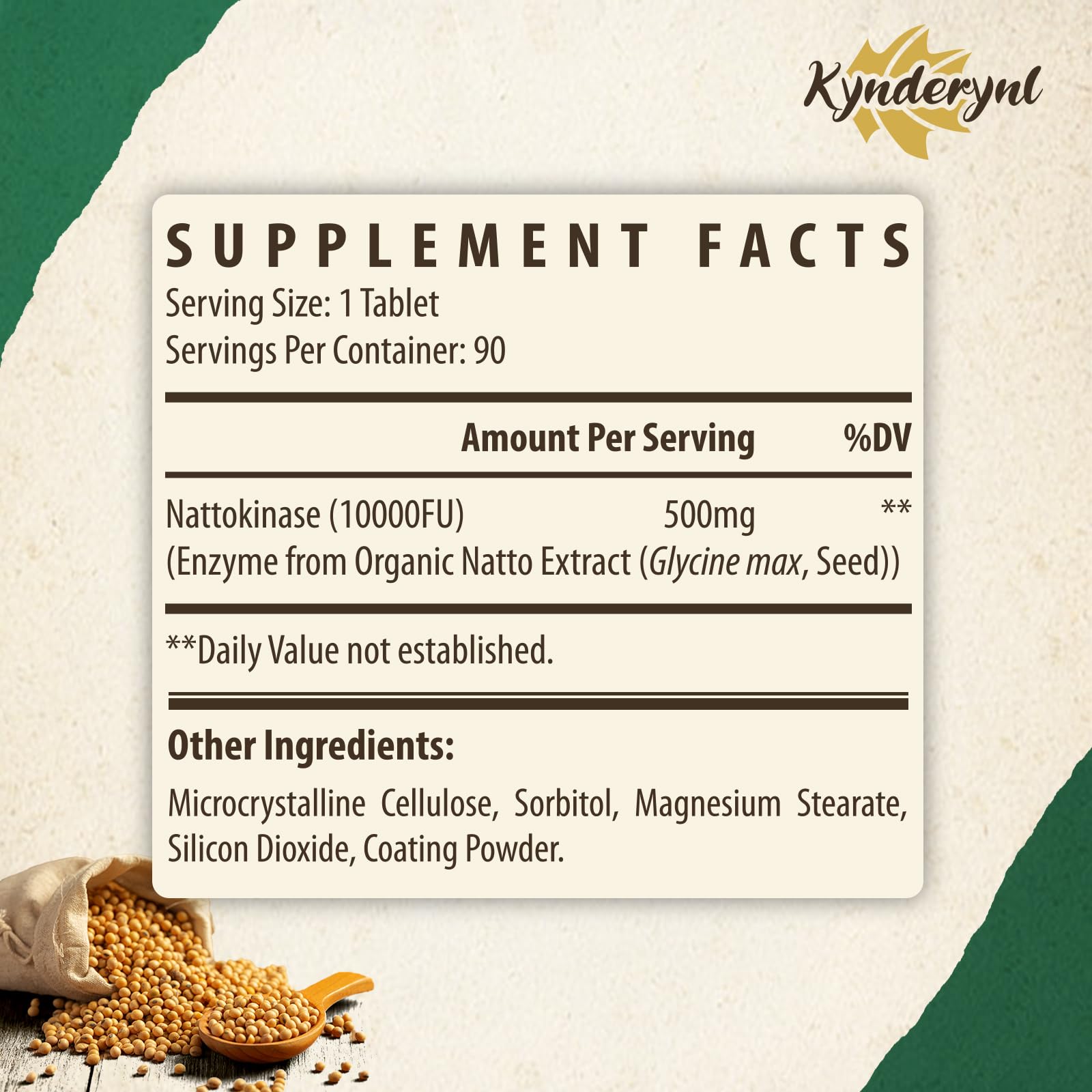 Nattokinase Supplement for Daily Wellness | Natto Enzyme

