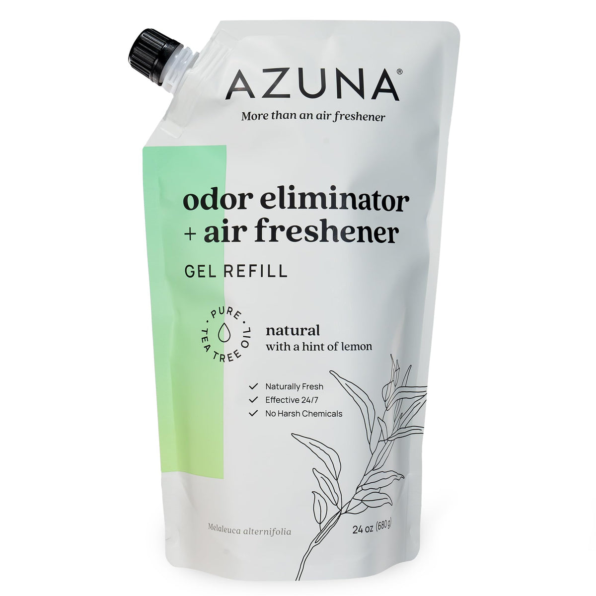 Azuna Tea Tree Oil Gel Air Freshener & Odor Eliminator