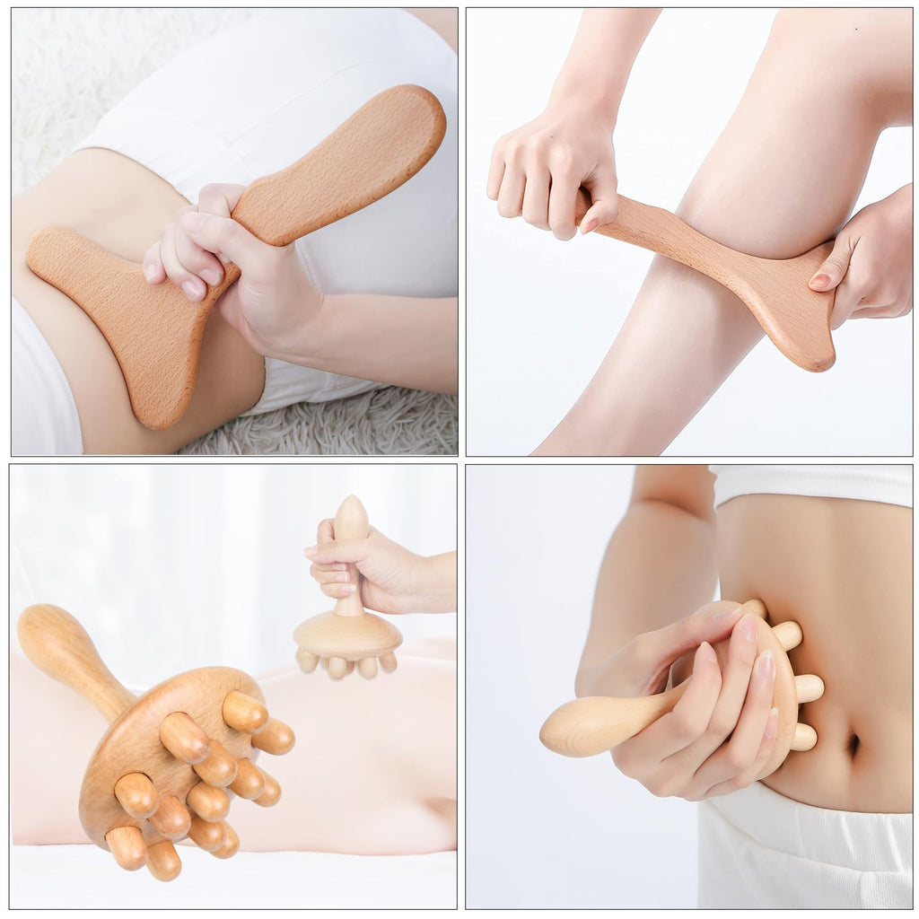 Komogir Maderoterapia Massage Tools for Deep Muscle Relief

