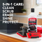 Weiman Glass & Ceramic Cooktop Cleaner Kit - Induction Safe

