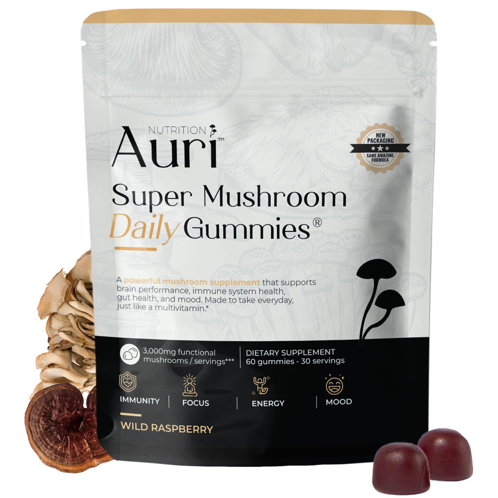 Auri Nutrition Mushroom Daily Gummies – Functional Wellness

