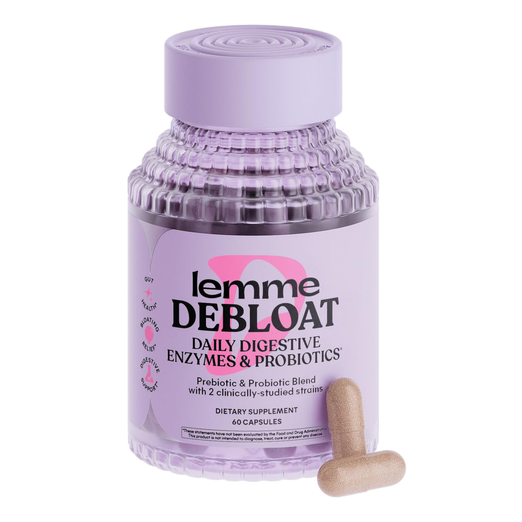 Lemme Debloat 3-in-1 Probiotic Digestive Enzymes


