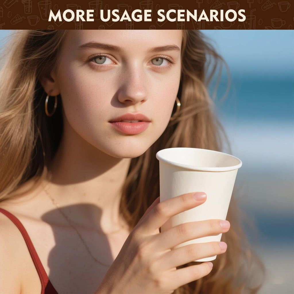YEEHAW Disposable Paper Cups for Hot Beverages | To-Go

