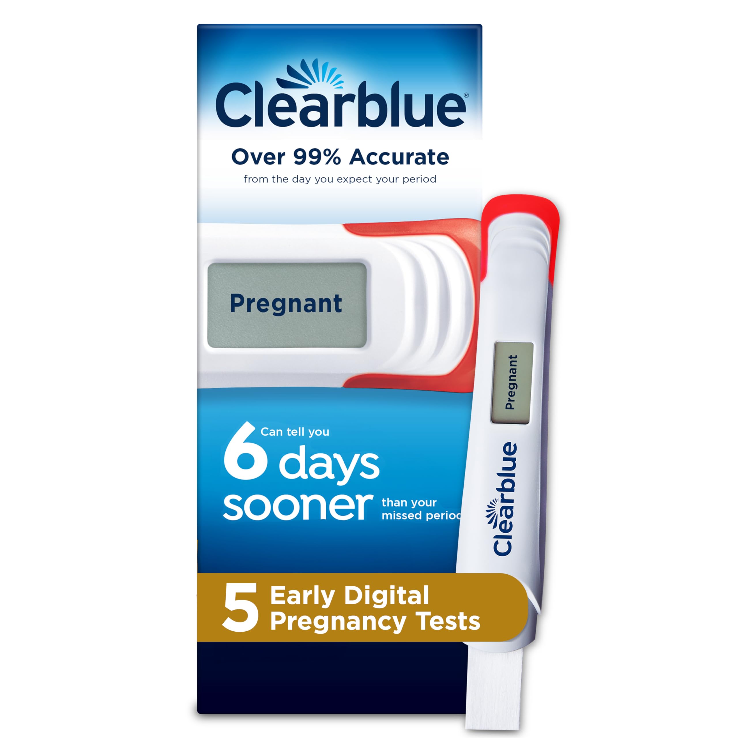 Clearblue Early Digital Pregnancy Test | Fast Results

