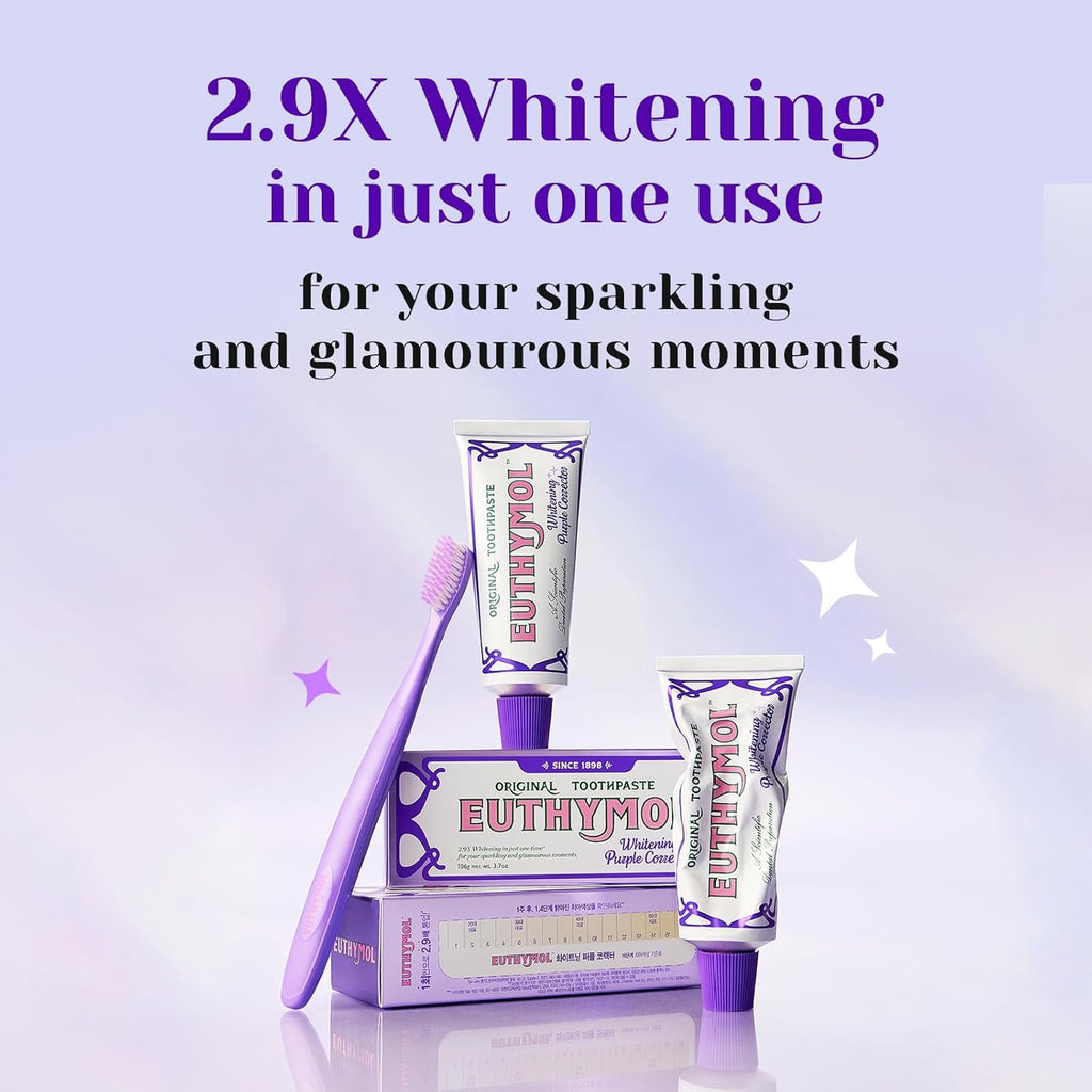 Euthymol Purple Whitening Toothpaste – Violet Tone-Up

