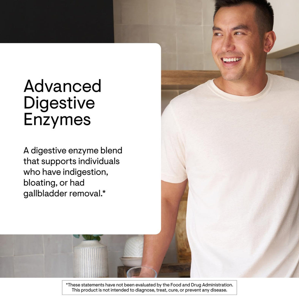Thorne Digestive Enzymes Supplement with Pepsin and Ox Bile

