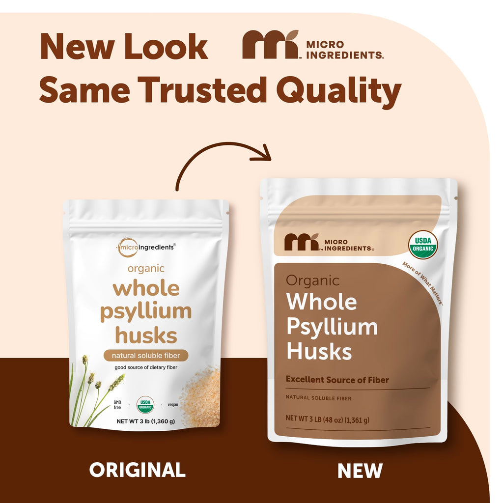 Micro Ingredients Psyllium Husk Fiber Supplement

