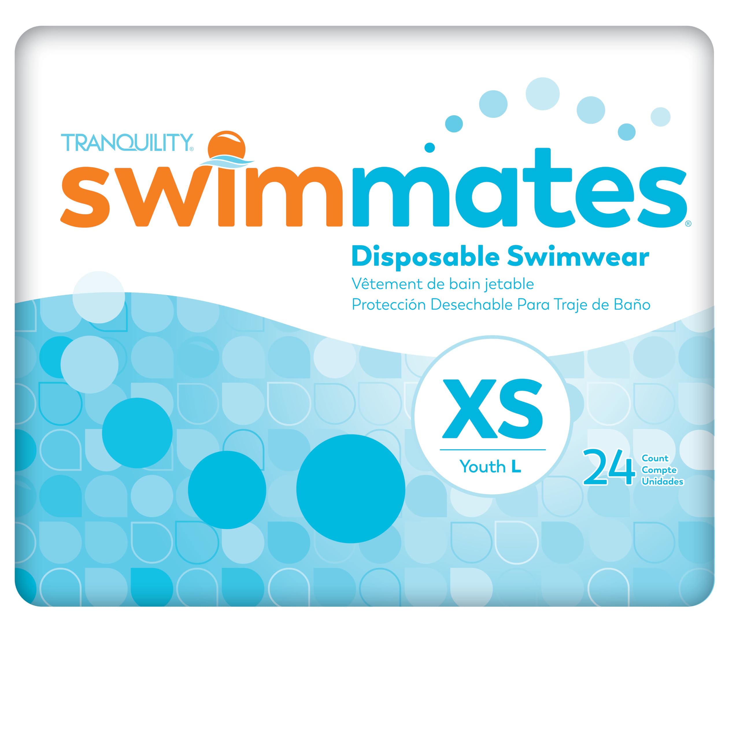 Tranquility Swimmates Disposable Swim Diapers Tear Away