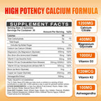 Calcium 1200 mg Gummies with Vitamin D3 for Adults

