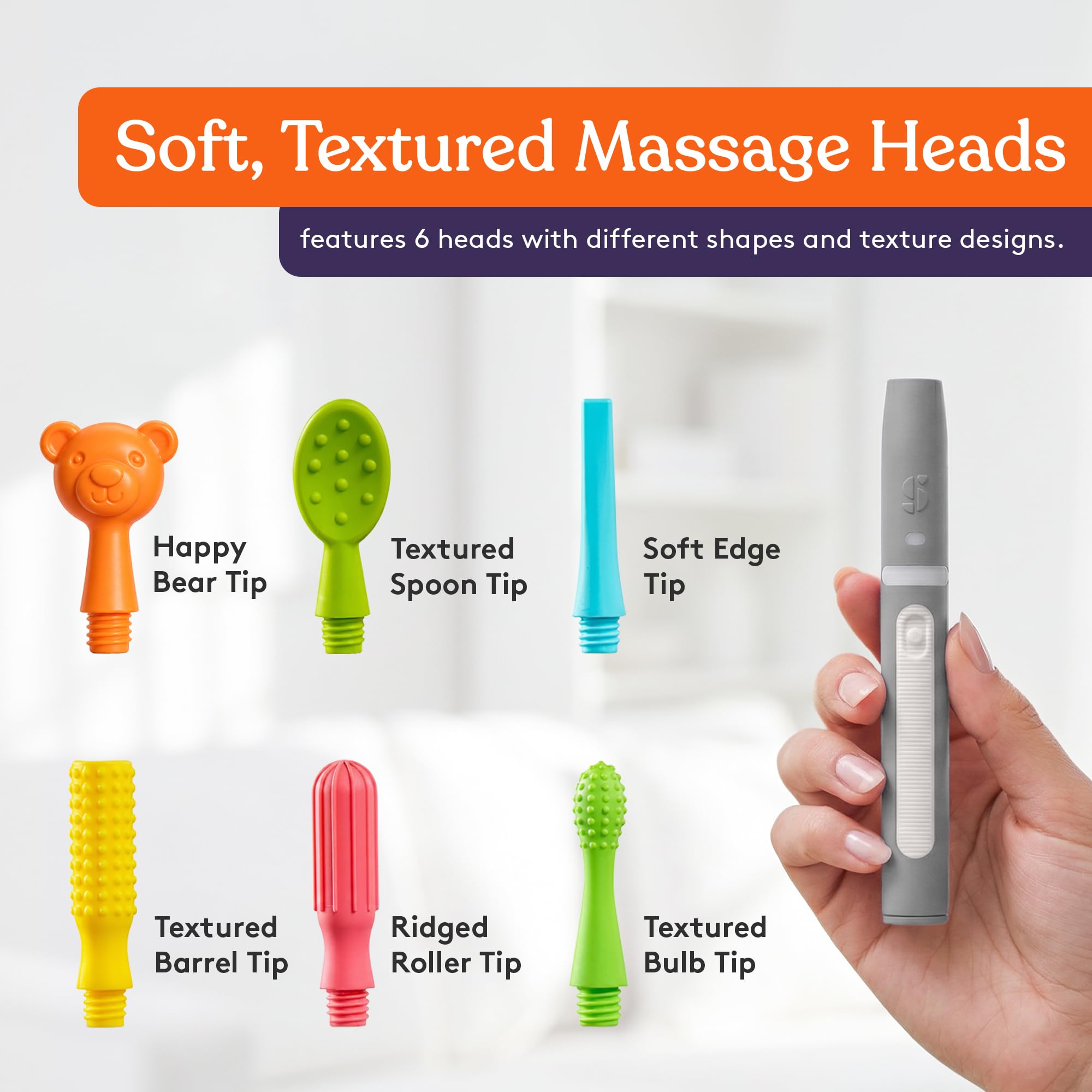 Buzz Buddy Oral Motor Kit by Special Supplies Textured Heads

