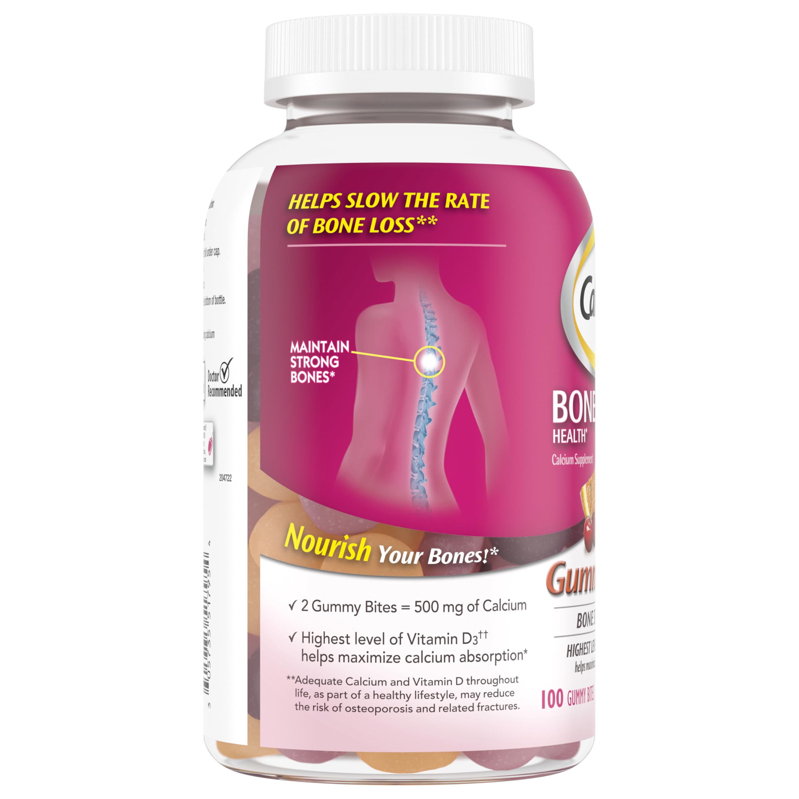 Caltrate Gummy Bites Calcium and Vitamin D Supplement


