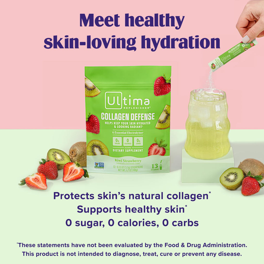 Ultima Collagen Defense Electrolytes Powder | Hydration

