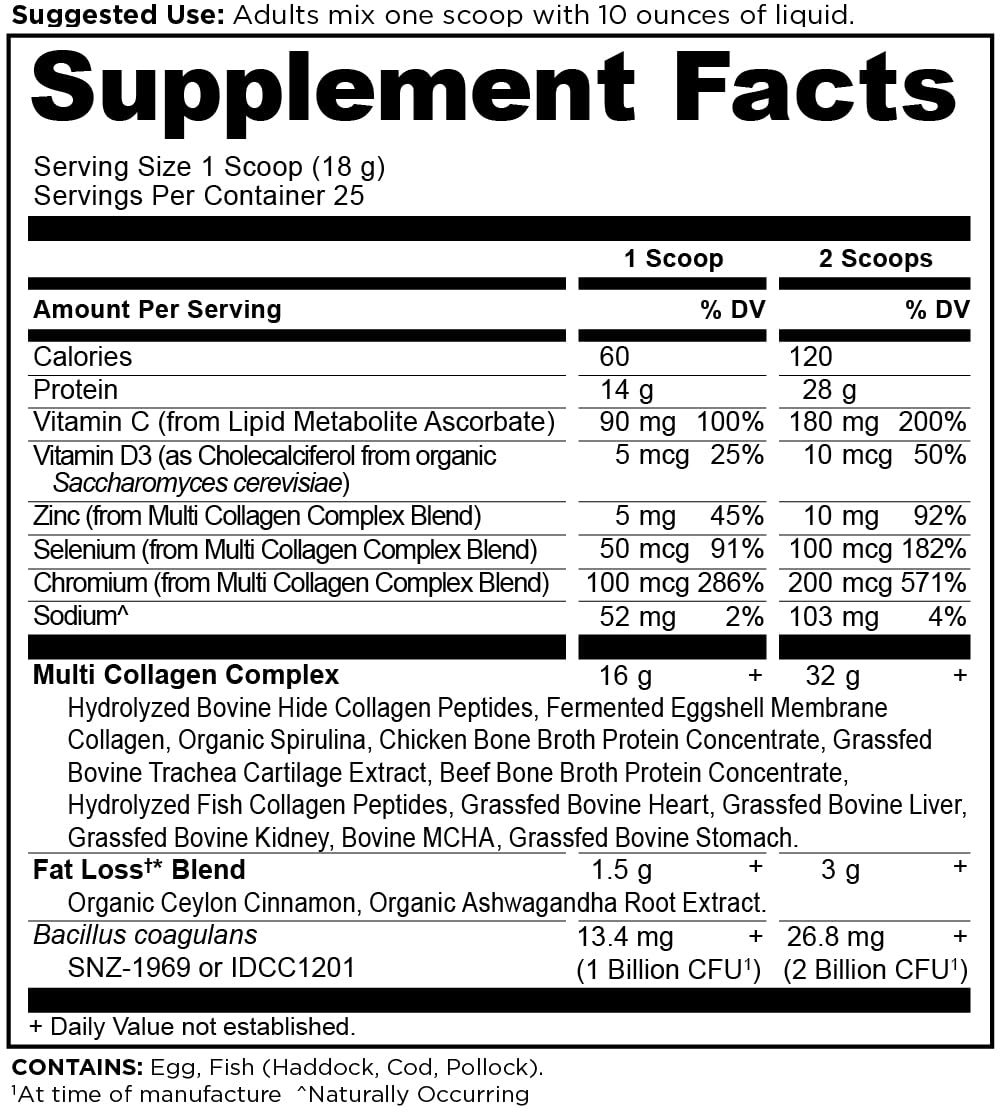 Ancient Nutrition Collagen Peptides Powder with Probiotics

