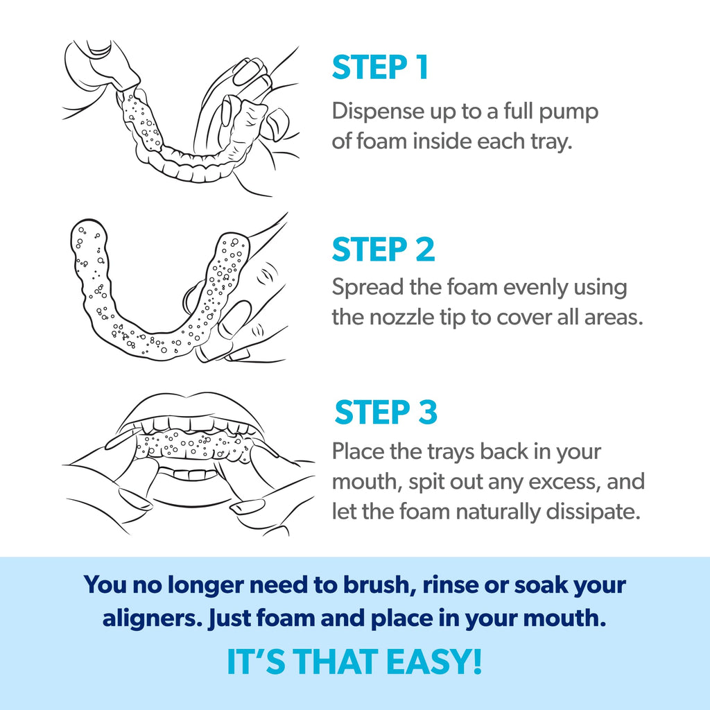 EverSmile AlignerFresh Foam Cleaner for Aligners

