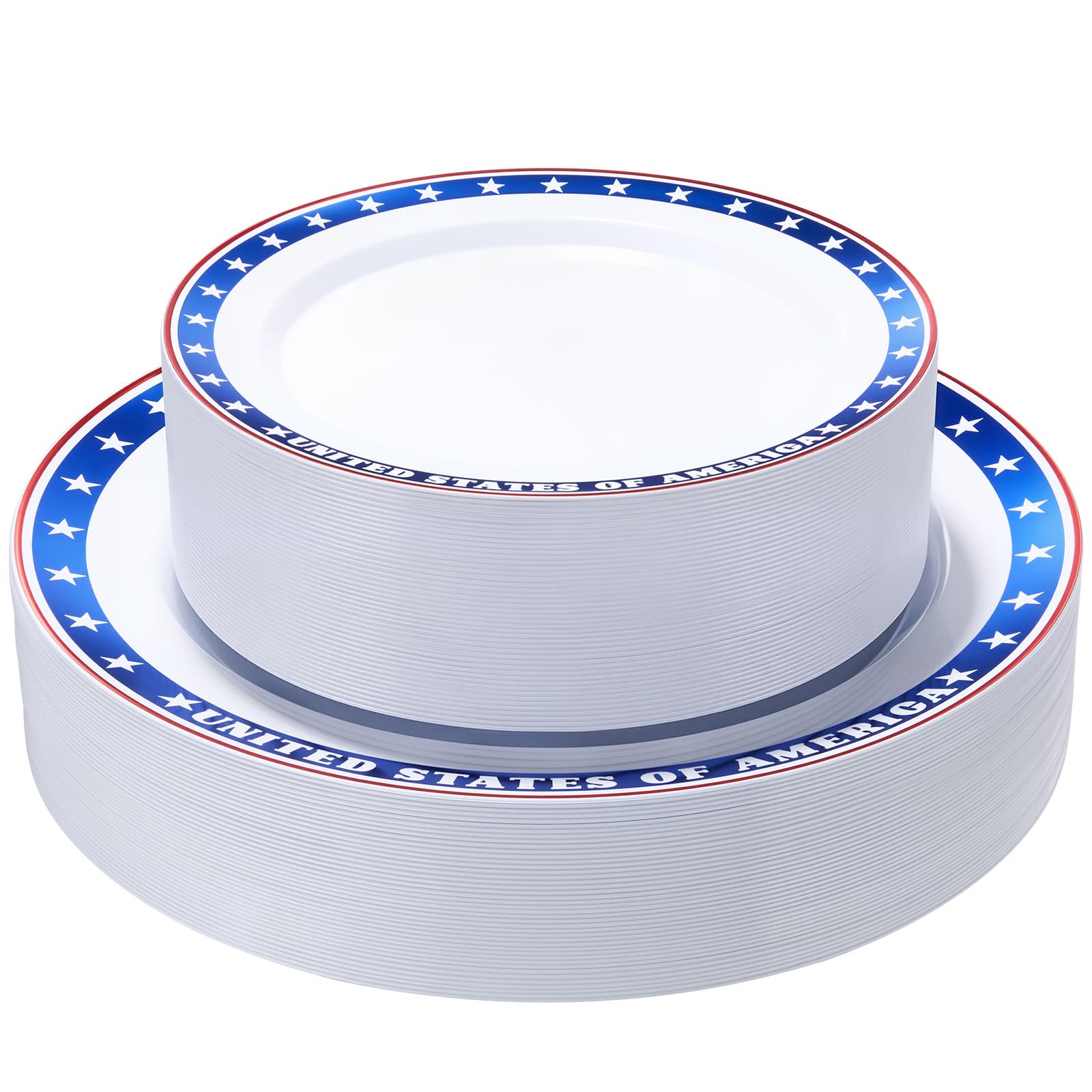 Goodluck Heavy-Duty Disposable Plastic Plates