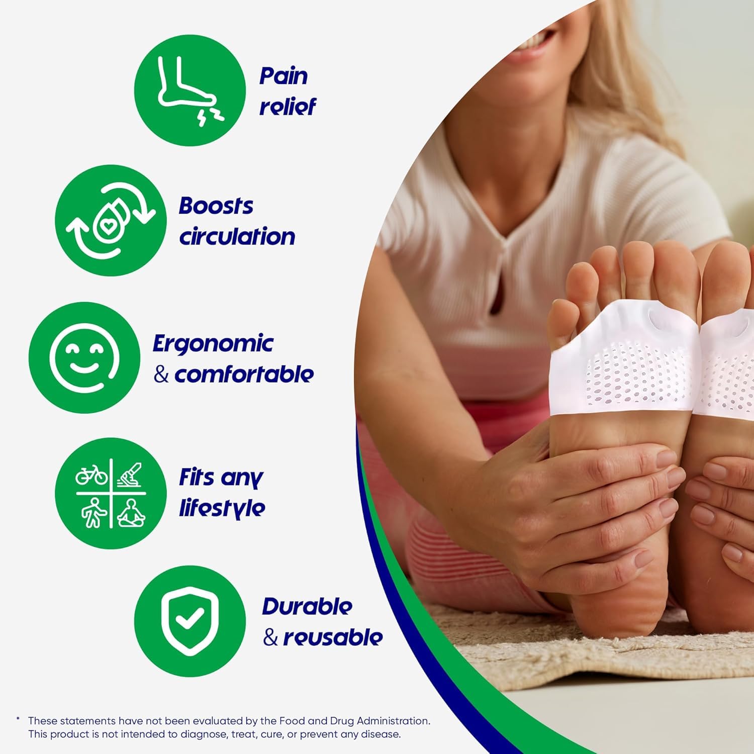 Silicone Toe Spacers Unisex Foot Care

