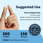 Micro Ingredients Omega-3 Fish Oil Softgels

