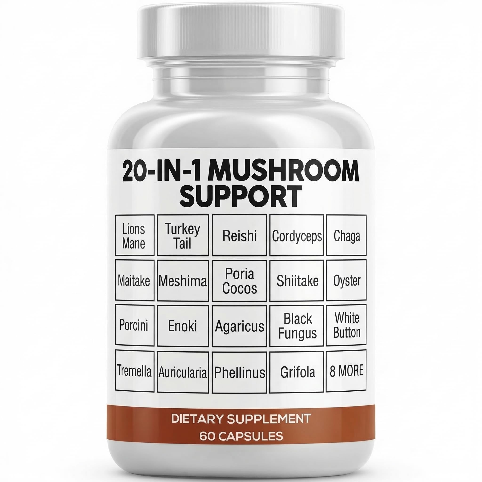 Clean Nutraceuticals Mushroom Complex with Lions Mane

