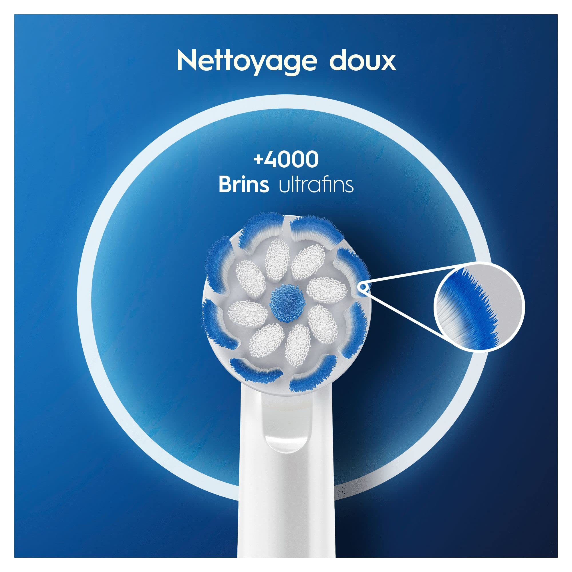 Oral-B Sensitive Clean Replacement Heads for Toothbrushes

