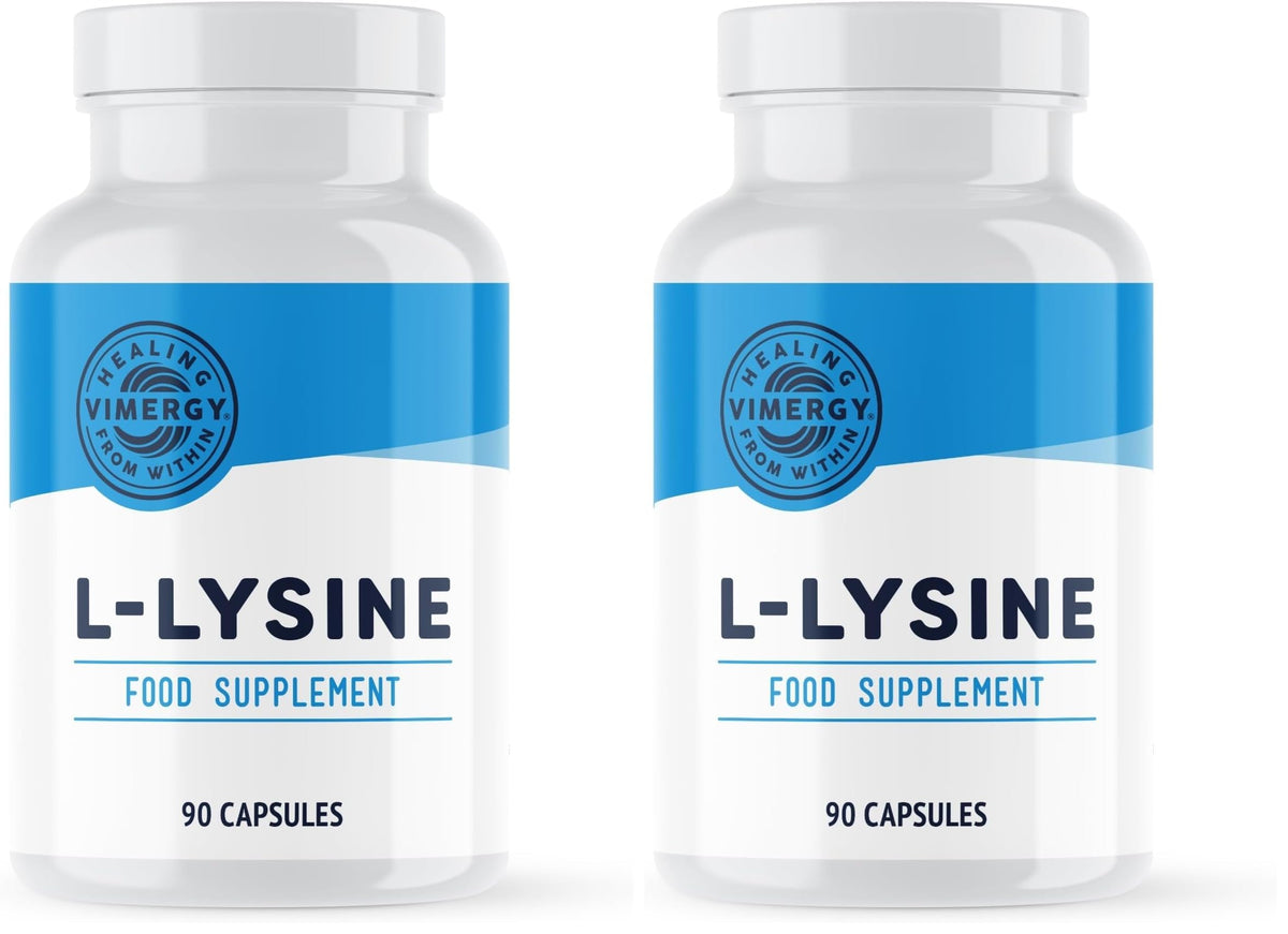 Vimergy L-Lysine Supplement – Vegan, Non-GMO, Gluten-Free
