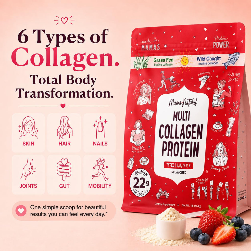 Mama Natural Multi-Collagen Protein Powder

