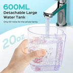 COSLUS E2 Water Flosser – 2 Modes, 12 Settings, 5 Tips

