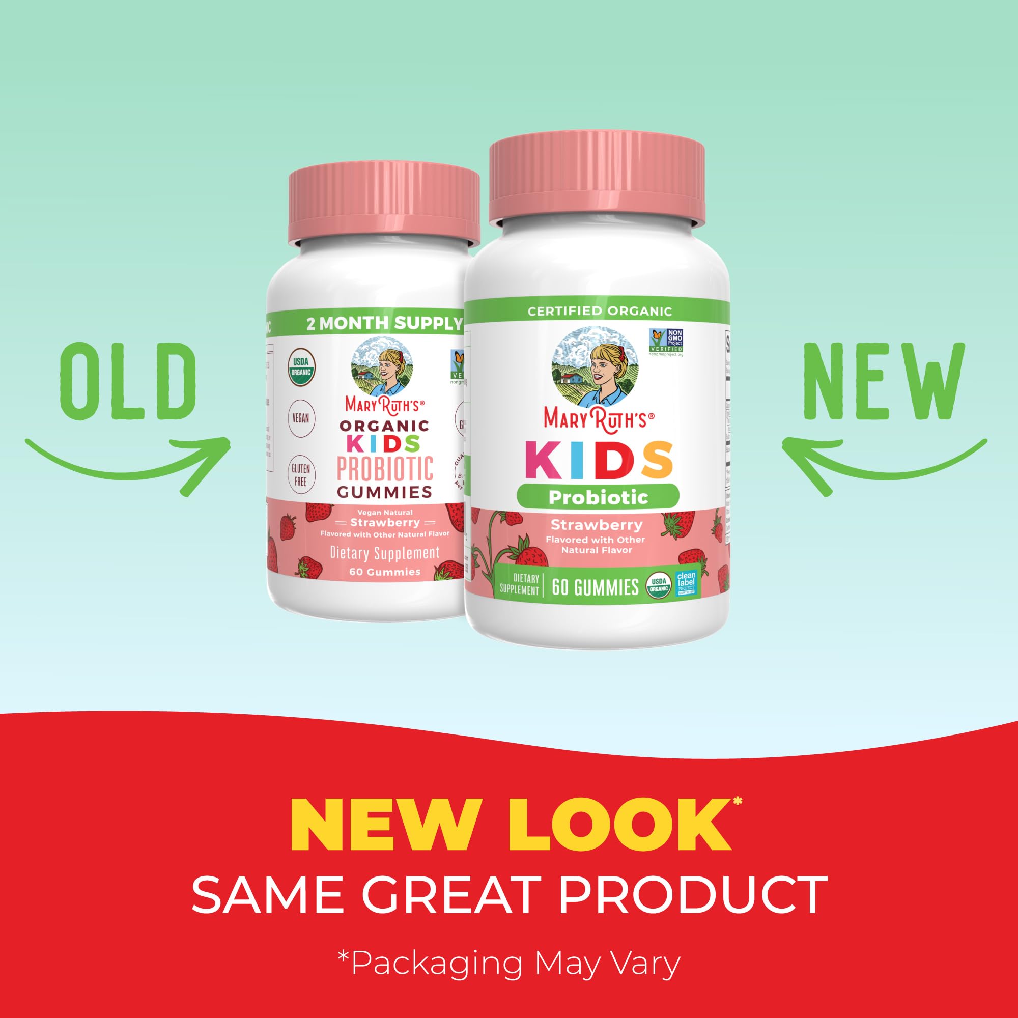 MaryRuth Organics Kids Probiotics Gummies | Digestive Health

