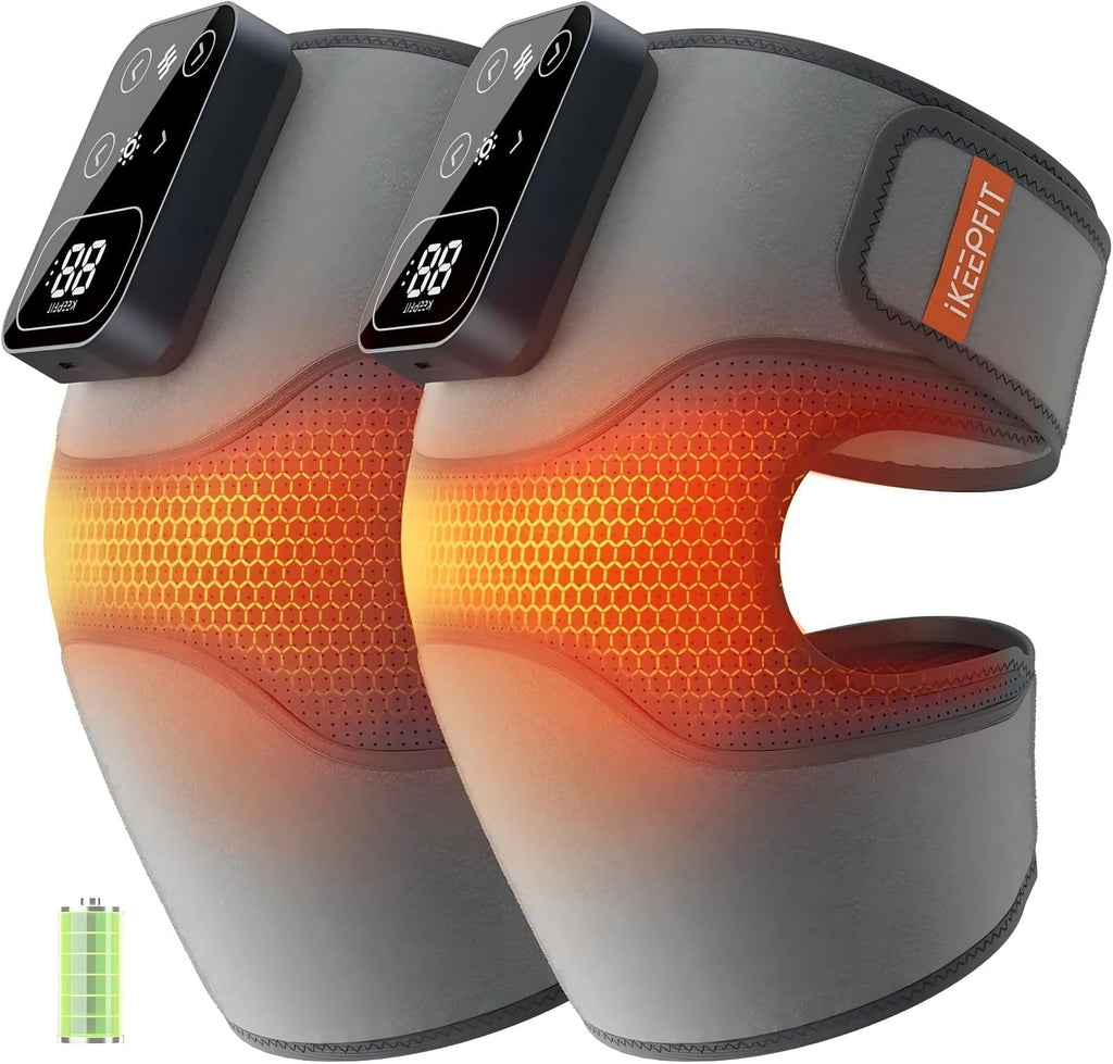 IKEEPFIT MAXwarm Knee Massager 4.0 Cordless Heat & Vibration

