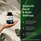 NatureBell Omega-3 Fish Oil for Heart & Brain Health


