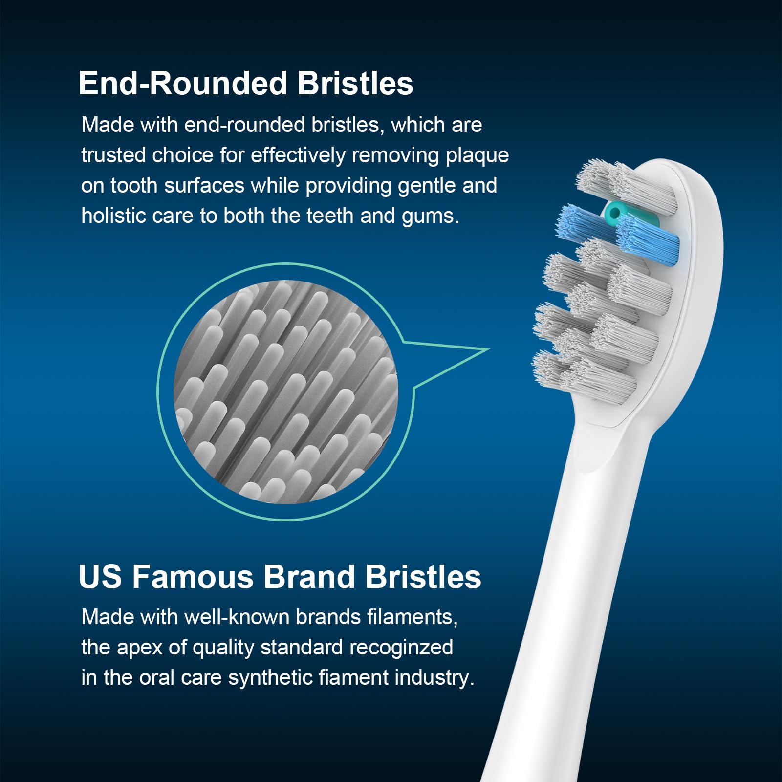 Waterpik Sonic Fusion 2.0 Toothbrush Replacement Heads

